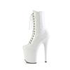Pleaser - FLAMINGO1040TT Bottes de plateforme, Pole dance chaussures - Crème/Blanc Product image